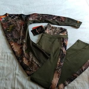 Bundle long sleeve camo top camo leggings